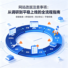驻马店建站-网站改版注意事项：从调研到平稳上线的全流程指南