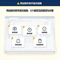 驻马店建站-网站制作新手避坑指南：5个最常见的错误与对策