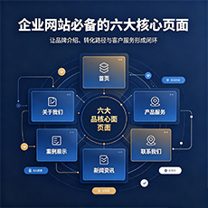 驻马店建站-企业网站必备的六大核心页面